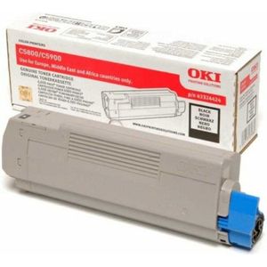 OKI - C5800/5900 - Toner - Zwart - Origineel - Tot 6000 Pagina's