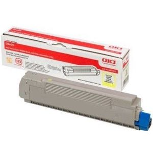 OKI Toner Oki C8600/C8800 gelb