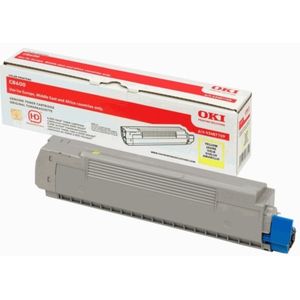 Oki - C8600 - Toner - Geel - 6000 Pagina's
