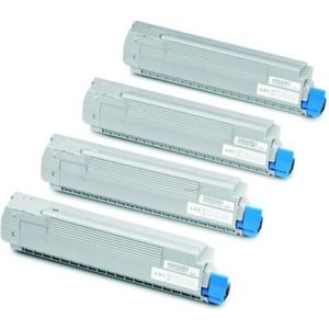Oki - Toner Kit Rainbow - C8600/C8800 - Zwart/Cyaan/Magenta/Geel