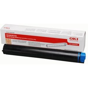 OKI - 43640302 - Toner - Zwart - Origineel - Capaciteit 2000 Pagina's