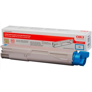 Oki 43459371 Tonercartridge - Cyaan