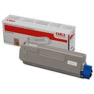 Oki - 44315306 Toner - Magenta - Voor C610 Printers - Opbrengst 6000 Pagina's