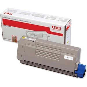 OKI 44318605 toner cartridge geel (origineel)