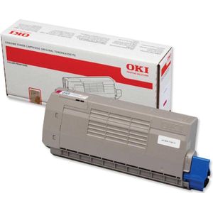 Oki - 44318606 Toner - Magenta - Voor C710 C711 - Opbrengst 11500 Pagina's