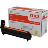 OKI - C711 Toner - Geel - Hoge Opbrengst - Geschikt voor OKI C711