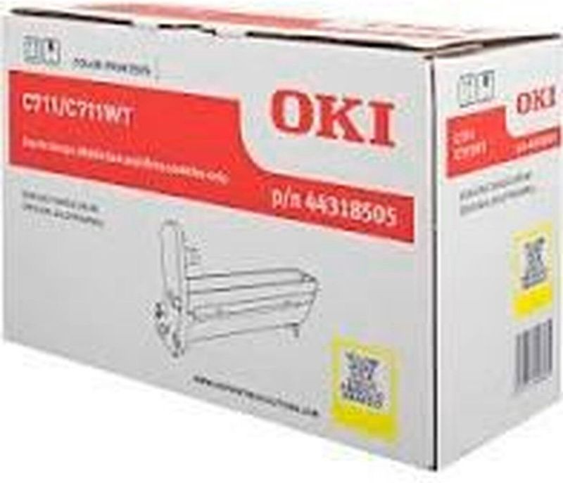 OKI - C711 Toner - Geel - Hoge Opbrengst - Geschikt voor OKI C711