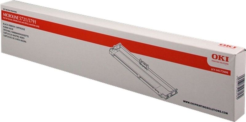 Oki - ML5721 - Inktlint - Zwart - Origineel - Geschikt voor ML-5721 / ML-5791