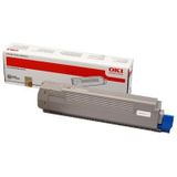 OKI - 44643004 - Toner - Zwart - Origineel - Geschikt voor OKI C801dn, C801n, C821dn, C821n