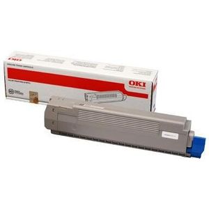 OKI - 44643004 - Toner - Zwart - Origineel - Geschikt voor OKI C801dn, C801n, C821dn, C821n