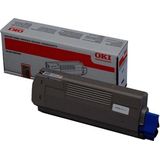Oki - MC851/MC861 Toner - Zwart - Opbrengst 7000 Pagina's