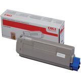 Oki - MC851/MC861 Toner - Zwart - Opbrengst 7000 Pagina's