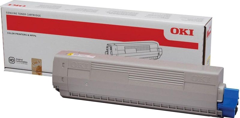 Oki - C831/C841 - Toner - Zwart - Origineel