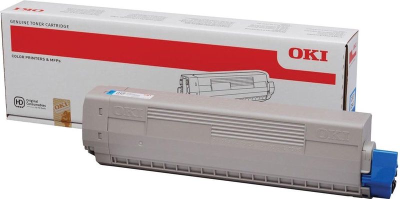 Oki - C831/C841 - Toner - Zwart - Origineel