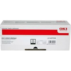 Oki - C511 C531 MC562 - Toner - Zwart - 7000 Pagina's