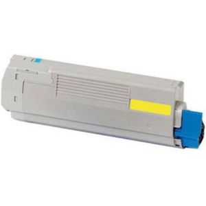 OKI 45396201 toner cartridge geel hoge capaciteit (origineel)