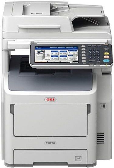 OKI - MB770dnfax - A4 Laserprinter - Zwart-wit - 4 in 1