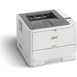 OKI - B512dn - Printer - Grijs - A4 Monochrome Laserprinter
