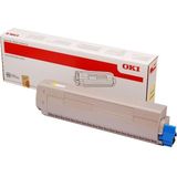 Oki - Mc873dn Toner - Zwart - Origineel