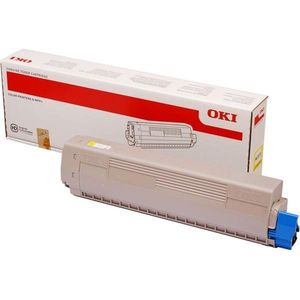 OKI 45862814 toner cartridge geel hoge capaciteit (origineel)