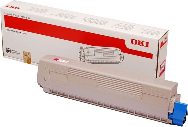 Oki - Mc873dn Toner - Zwart - Origineel