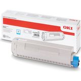 Oki - Mc873dn Toner - Zwart - Origineel