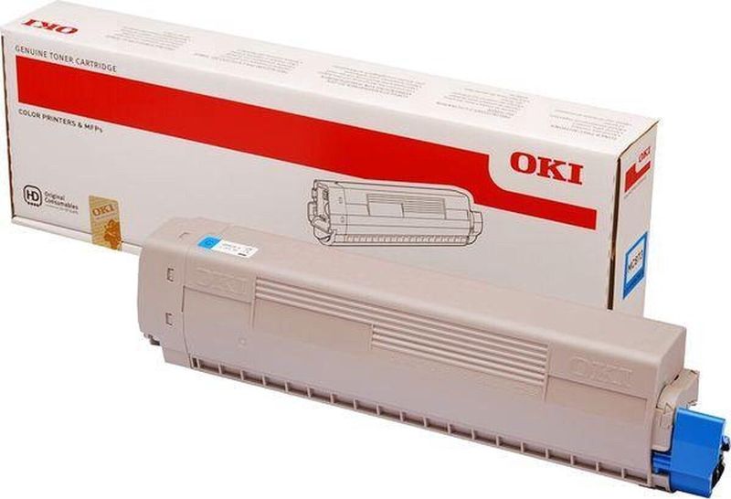 Oki - Mc873dn Toner - Zwart - Origineel