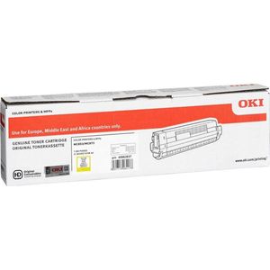 Original 45862837 OKI MC Toner yellow 7300Seiten