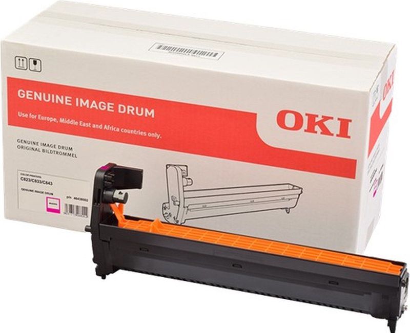 OKI - C823DN Toner - Magenta - Hoogwaardige Tonercartridge