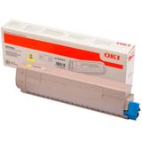 OKI 46443101 toner geel hoge capaciteit (origineel)