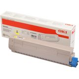 Oki - C833n/c833dn/c843dn - Toner - Zwart - Origineel - 10.000 Pagina's