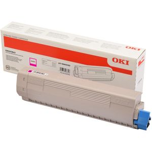 Oki - Toner - C833 C843 - Zwart - Opbrengst 10.000 Pagina's