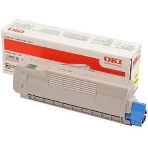 Original Oki Toner 46507505, Einzelpack, gelb