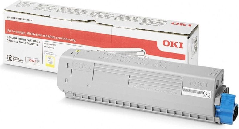 Oki - C834dnw Toner - Zwart - 10.000 Pagina's