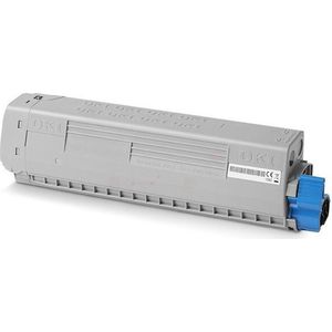 Oki - 47095704 Toner - Zwart - Voor Oki C824 Printers - Opbrengst 5.000 Pagina's