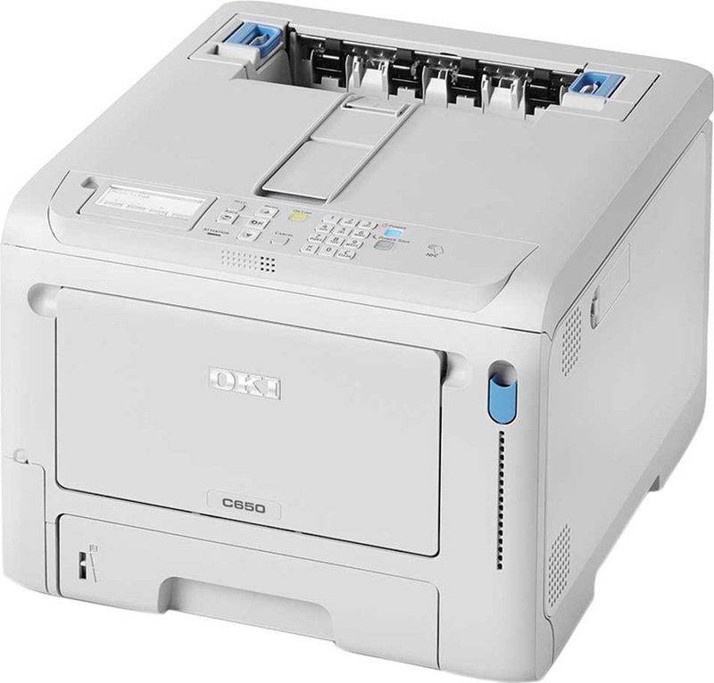 Oki - C650dn - Printer - EU-Steekplaat