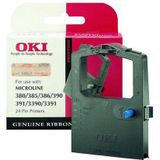 Oki - Nylontape - Zwart - 9002309 - Geschikt voor diverse modellen