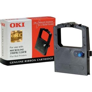 OKI 09002310 inktlint cassette zwart (origineel)