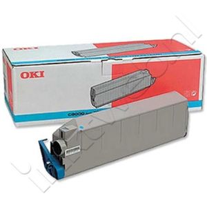 OKI 41963607 toner cartridge cyaan (origineel)