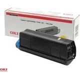 Toner - Geel - Voor OKI C5100 C5300 C5200 C5400 - Tot 5000 Pagina's