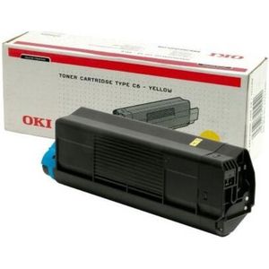 Toner - Geel - Voor OKI C5100 C5300 C5200 C5400 - Tot 5000 Pagina's