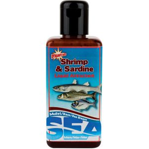 Lokmiddel shrimps & sardine 250 ml voor zeehengelen