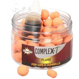 dynamite baits complex-T fluro pop-ups & dumbells| 10mm