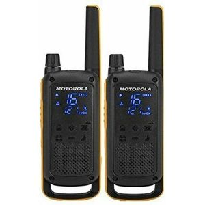 Motorola TLKR-T82 Extreme Walkie Talkie - Twin Pack - Zwart