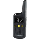 Motorola XT185 Two-Way Radio 16 kanalen 446 MHz zwart - walkietalkie (16 kanalen, 446 MHz, 8 km, 24 uur accu)