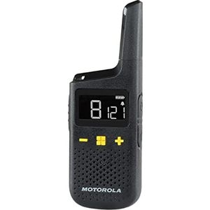 Motorola XT185 (8 km), Walkietalkie, Zwart
