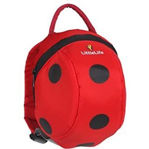 LittleLife Toddler Backpack-Ladybird uniseks volwassenen, rood, maat S (fabrieksmaat: S)