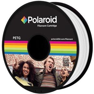 Polaroid 3D Universal PETG Filament, 1 kg, wit