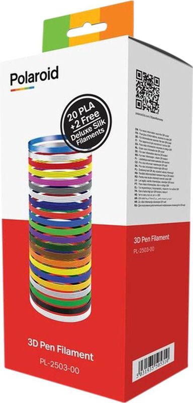 Polaroid - PL-2503 - PLA-kunststof - Kleurenassortiment - 20 x 5 g Staven