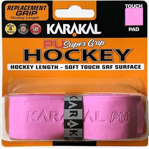 Karakal Pu Super Grip Hockey - Hockey Grip - Basisgrip voor Hockeysticks - Roze - 1 Stuk